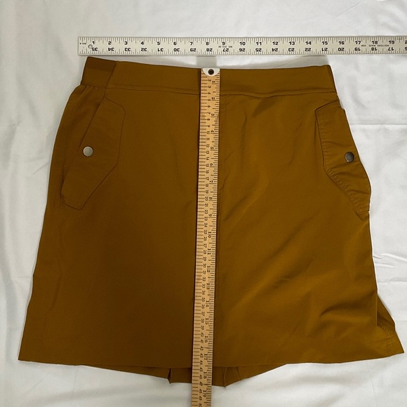 Athleta Mustard Mini Skirt - Picture 8 of 8